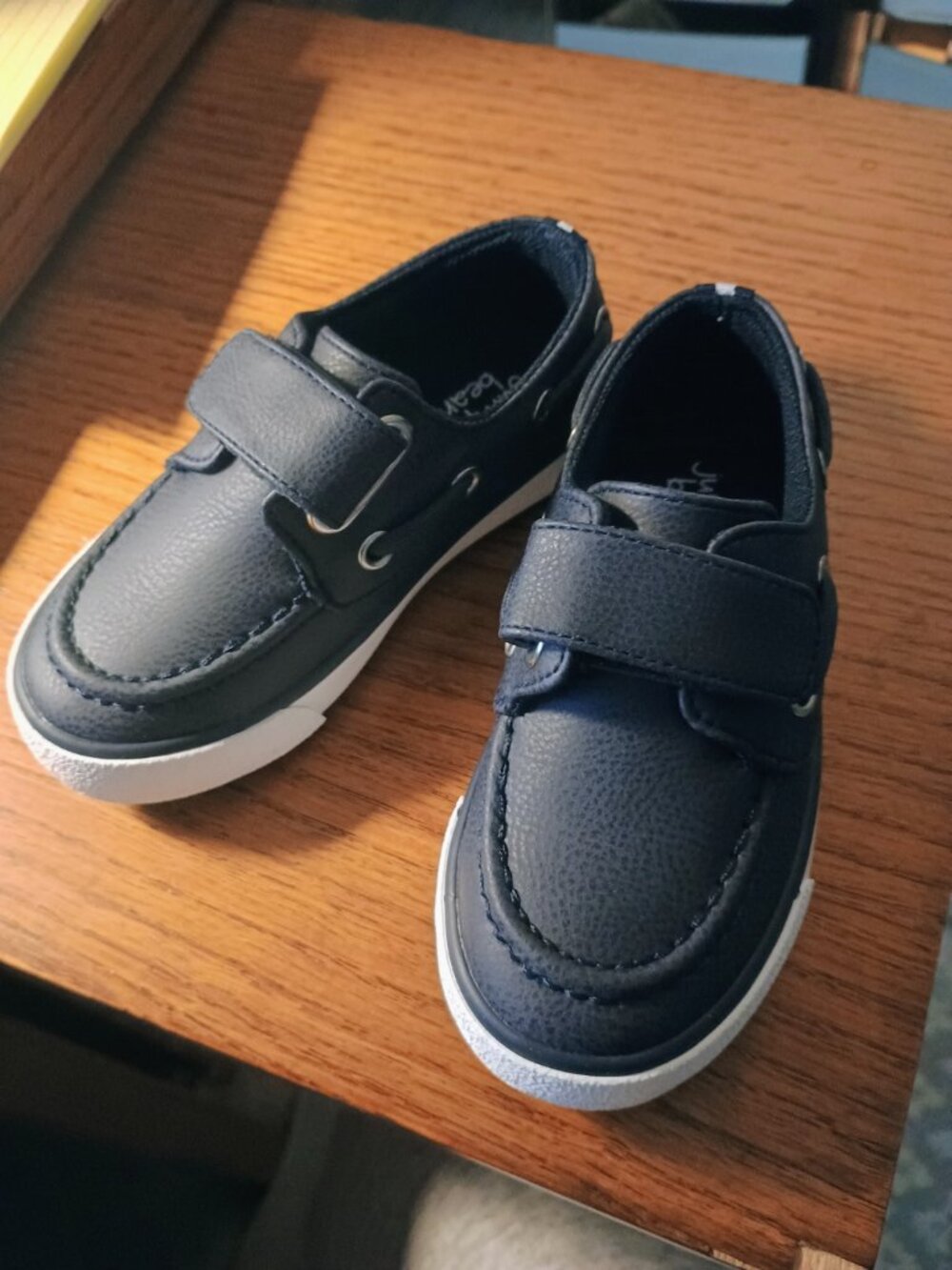 Jumping Beans Kids Boat Shoes - Black - 7M - NEW!
